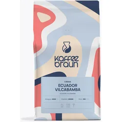 Kaffee Braun Crema Ecuador Vilcabamba 500g