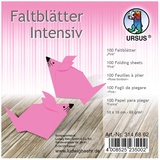 Ursus Faltblätter intensiv, 10 x 10 cm, pink