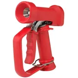 Geka Profi-Reinigungspistole Heißwasser verstellbar rot Edelstahl