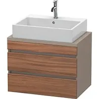 Duravit DuraStyle 70 x 47,8 cm, nussbaum natur/basalt matt,