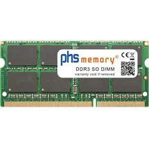 PHS-ELECTRONIC PHS-memory 8GB RAM Speicher kompatibel mit Synology DiskStation DS918+ DDR3 SO DIMM 1600MHz PC3L-12800S