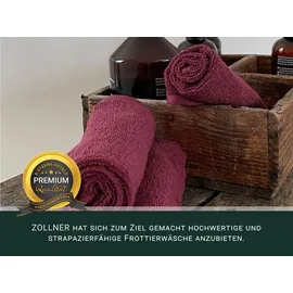 ZOLLNER Handtuchset 10-tlg. rot