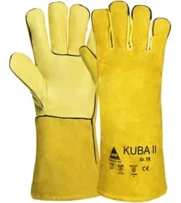Hase KUBA II, Schweißerhandschuh aus Rindspaltleder, Größe 8