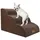luxuskollektion Hundetreppe 3 Stufen Braun
