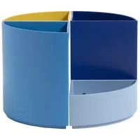 Exacompta Stifteköcher BeeBlue 68202D 4Fächer farbig