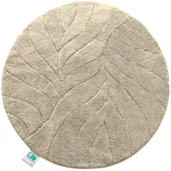 Floordirekt Badematte   Maris   Badteppich in Rund   Ivory