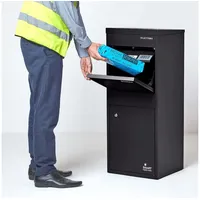 Homescapes smart parcel box Paketbriefkasten Paketkasten Standbriefkasten Paketbox, Entnahme