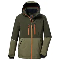 KILLTEC Jungen Skijacke KSW 388 BYS SKI JCKT, oliv,