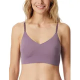 SCHIESSER Damen nahtloses Bustier Spaghettiträger mit herausnehmbaren Pads - Invisible Soft