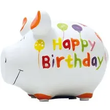 Wurm Happy Birthday Spardose 12,5 cm