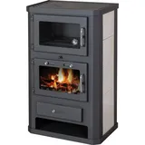 EEK A Kaminofen mit Backfach+Herdplatte Victoria Comfort KF Kachel – 10kW