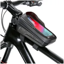 TECH-PROTECT V2 Fahrradtasche Rahmentasche 1L für Smartphone bis 6,7“ Schwarz