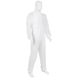 Medical care & serve 1005176 Einmal-Schutzoverall EXTRAGROß XXL Kleider-Größe: XXL Weiß