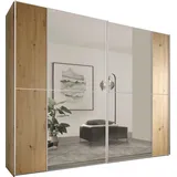 STAUD Schwebetürenschrank Sonett 220 249 x 222 x 68 cm Beige