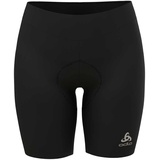 Odlo Damen Essential Radhose kurz (Größe XL, schwarz)