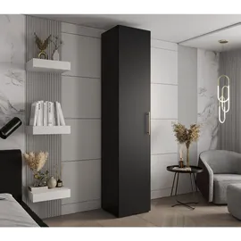 abiks möbel Drehtürenschrank INOVA 50 x 236,7 x 47 cm Schwarz/Gold