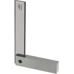 Mahr Anschlagwinkel, mit haarmesskannten, mit starkem und schwachem Schenkel DIN 875/00 200x130mm