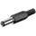 goobay DC-Stecker / Hohlstecker 5,5x2,1mm mit Knickschutz - Lötmontage