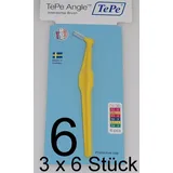18 TePe Angle Interdentalbürsten 0,7 mm gelb