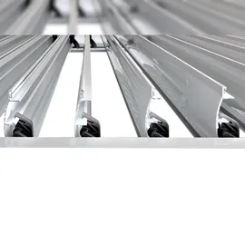 Mendler Pergola HWC-L46 3 x 3 m Weiß