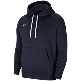 Nike Herren M Nk Flc Park20 Po Hoodie Obsidian/White/White, L