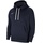 Nike Herren M Nk Flc Park20 Po Hoodie Obsidian/White/White, L