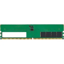 Transcend JetRam JM4800ALG-8G, 8 GB, 1 x 8 GB, DDR5, 4800 MHz, 288-pin DIMM (1 x 8GB, 4800 MHz, DDR5-RAM, DIMM), RAM, Grün