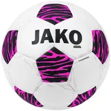 Jako Animal Fußball Trainingsball 797 weiß/pink/schwarz 4
