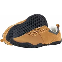 Ballop Sneaker Bneed (flexible Sohle, breite Zehenbox) cognacbraun Barfußschuh braun 38 EU