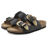 French Connection Mule Damen Gold/Schwarz 39