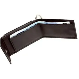 Alassio Mini Geldbörse Unisex Portemonnaie schwarz