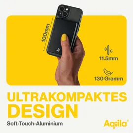 aqiila Powerbird drahtlose Powerbank schwarz