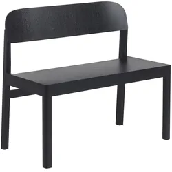 Muuto Workshop Bank, schwarz
