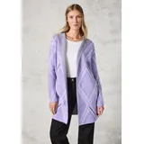 Cecil Cardigan mit grafischem Muster Lila L