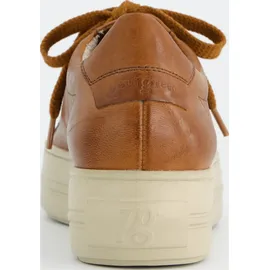 Paul Green 5241 Damen Plateau-Sneaker Braun 40