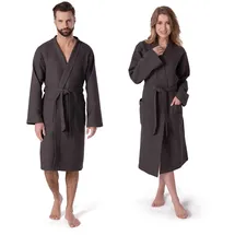 Möve Homewear Kimono graphit XXL