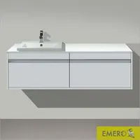 Duravit Ketho Waschtischunterschrank, 2 Auszüge, KT6797L1818,