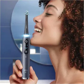 Oral B iO Series 9 black onyx + 2. Handstück rose quartz + Aufsteckbürste + Reisetui