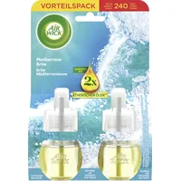 Airwick Air Wick 2er-Set Duftölflakon-Nachfüller Mediterrane Brise Nachfüllpack (2x19
