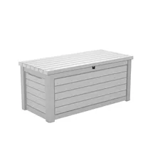 KETER Gartenbox "NORTHWOOD" 623L 157x72x69cm Deckel bis 270kg belastbar, abschließbar weiß