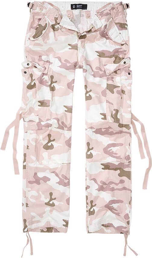 Brandit M65 Ladies Vintage Trouser Cargo Hose candy camo, Größe 35W