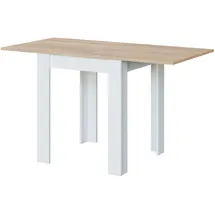 Habitdesign Loungitude Beistelltisch, ausziehbar, L 67/134 x T 67 cm, Melamin, H79