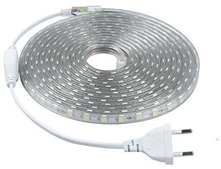 LED Streifen 2-10 Meter 230V ohne Trafo mit Schalter (5m)