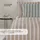 SCHIESSER Colorado Gestreift Taupe 135 x 200 cm + 80 x 80 cm