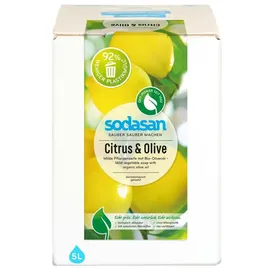 Sodasan Flüssigseife Citrus & Olive 5 l