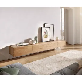 DeLife Wyatt Lowboard 220 cm Beige Holz