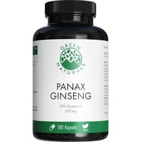 Heilpflanzenwohl Green Naturals Panax Ginseng Hochdos.vegan Kapseln