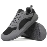 freiluftkind Das Original Everest Sneaker Barfußschuhe (Anthrazit/Größe 41 EU) – Der perfekte Barfußschuh für Dein Abenteuer – Barfuß Sneaker Damen – Barfuß Sneaker Herren - 41 EU