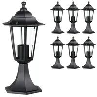 Monzana MONZANA® Außenlampe 6er Set Wetterfest IP44 Alu E27