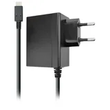 Steelplay - Ladegerät für Nintendo Switch / Switch Lite, Schnelllade-Typ-C-Netzteil, TV-Standmodus und Dock & Pro Controller - Schwarz - 1.8M